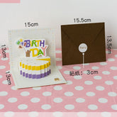 Birth Day brown Card